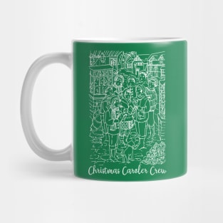 Christmas Caroler Crew Mug